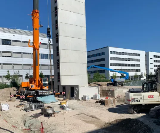 Professionelles Bauunternehmen für Betonfertigteile und Fassadenelemente in Hessen