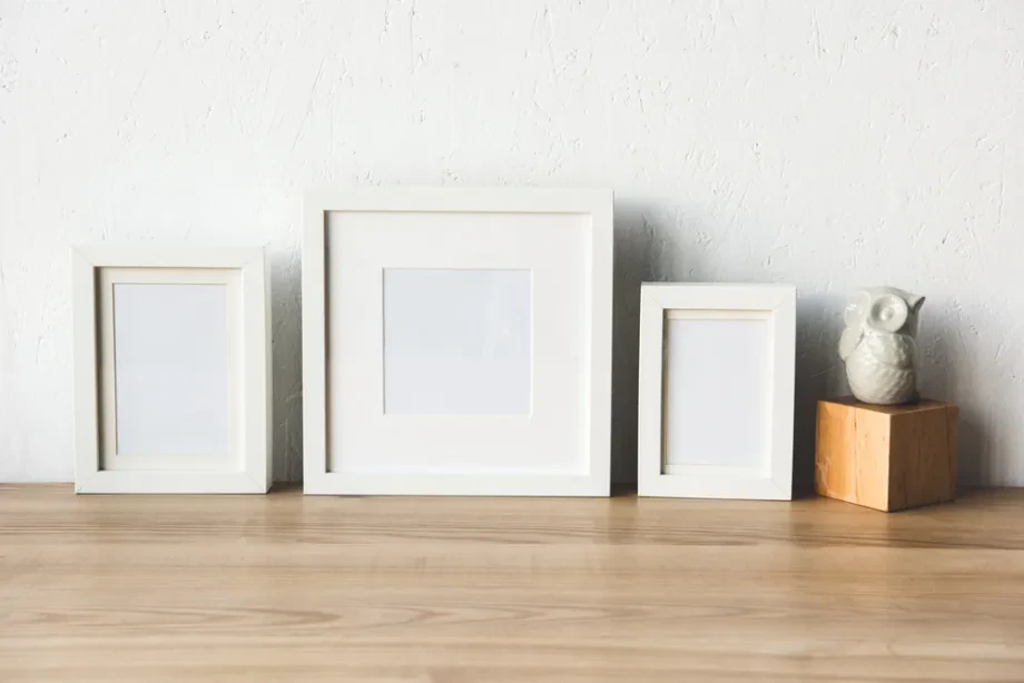 Bildereinrahmung für Kunstwerke, Fotografien und Grafiken