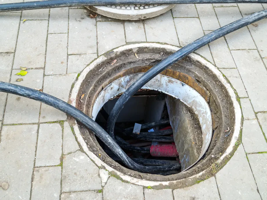 Fachgerechte Ausführung einer Drainage