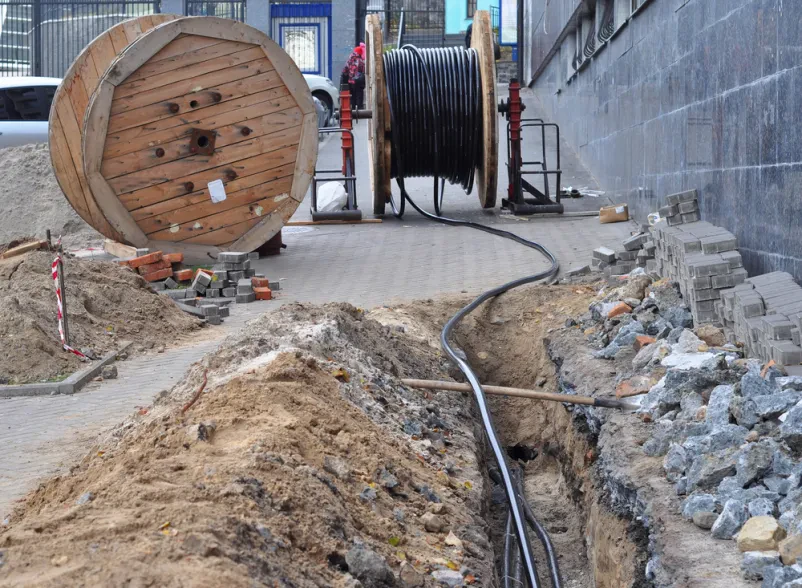 Sorgfältige Vorbereitung von Leitungstrassen für neue Infrastrukturprojekte in Mosbach