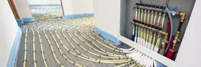 Moderne Fußbodenheizung und Heiztechnik Stuttgart