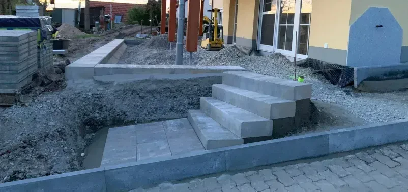 Gartenbau mit Pflastersteinarbeiten in Gerhardshofen und Umgebung