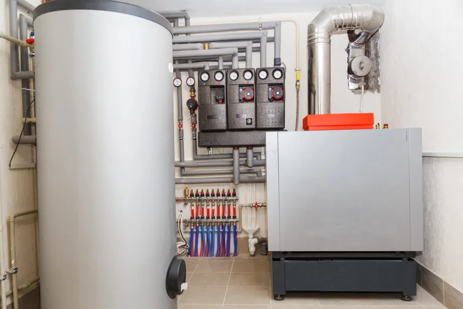 Zentrale Bereiche der Haustechnik