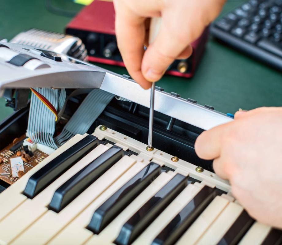 Arten von Musikinstrumenten