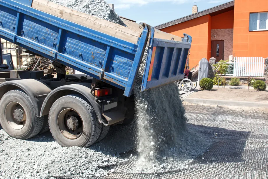 Planung und Logistik beim Materialtransport