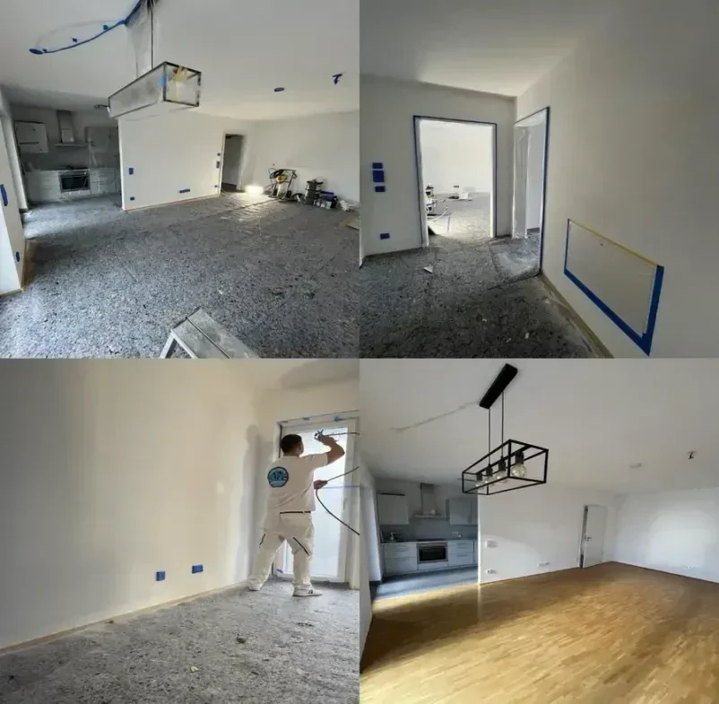 Innenausbau- und Trockenbauarbeiten beim privaten Wohnungsbau in Schwabing und München