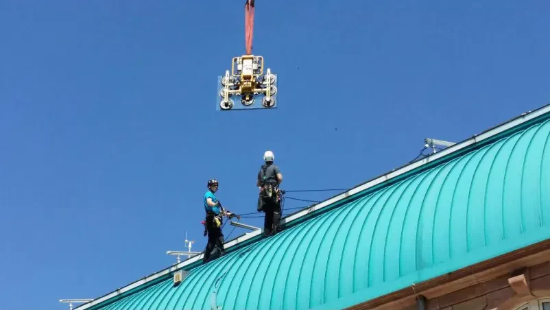 Fachbetrieb für Industrieklettern in Leipzig