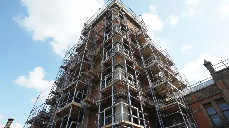 Fassadengerüstbau und Sondergerüste in Mücheln
