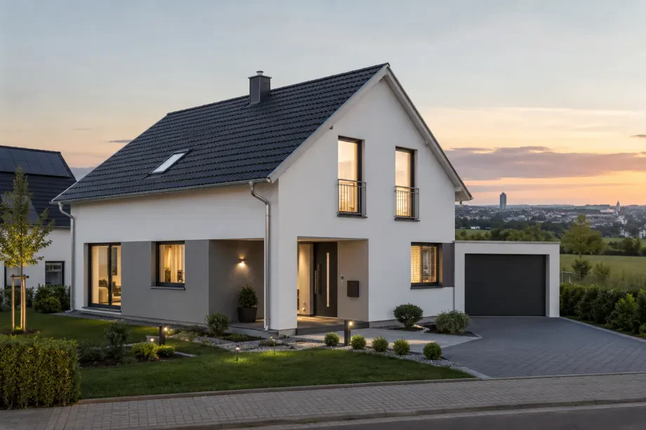 Auch beim Fertighaus sind in Deutschland einige Kostenbereiche meist nicht im Preis enthalten