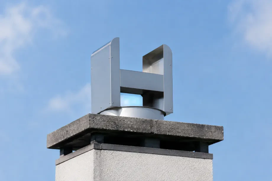 Statische Schornsteinhauben