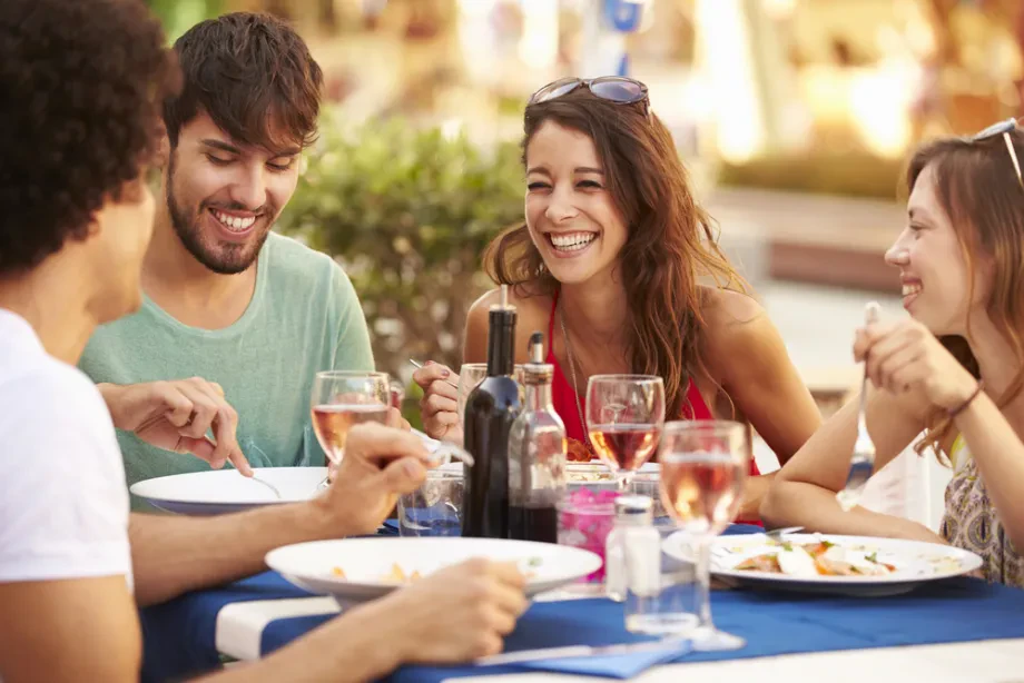 Unterschiedliche Bedürfnisse, ein Restaurant für Familienfeier