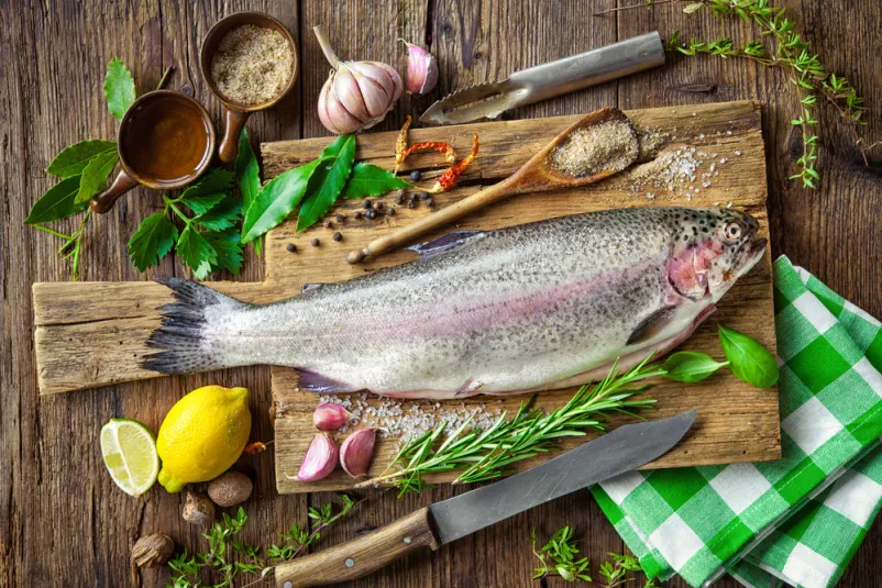 Top-Fische und Meeresfrüchte Sundhagen