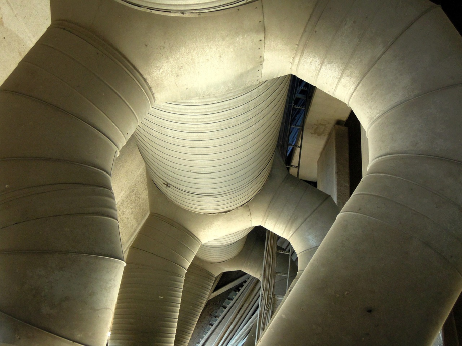 Reinigung von Kanälen als Teil der Infrastruktur