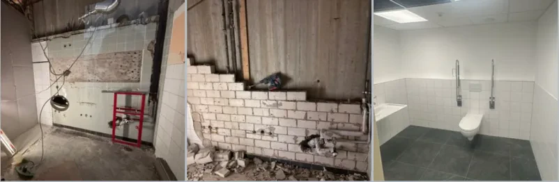 Abgehängte Decken und OWA-Deckenmontage