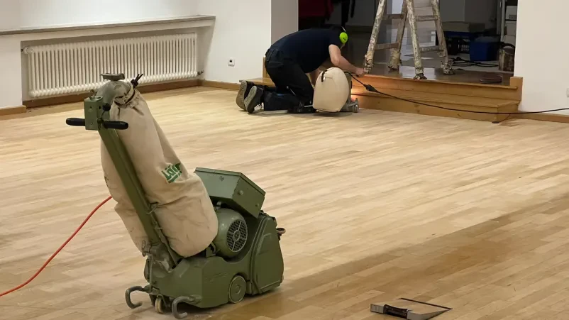 Beste Wahl für professionelles Schleifen von Holzböden