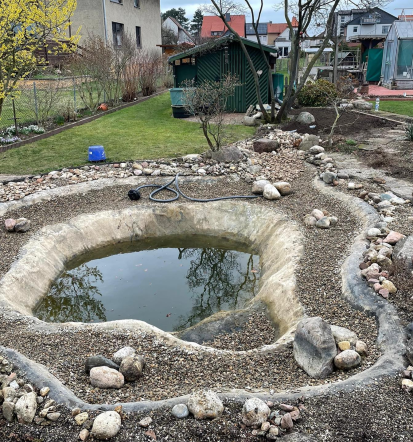 Wasser im Garten Harsum 