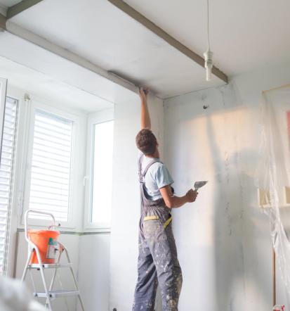 Qualität in jedem Pinselstrich, professioneller Malermeister deutschlandweit