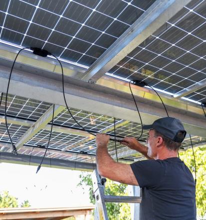 Photovoltaikausbau in Schönebeck