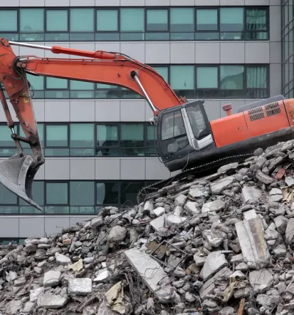 Sicherer Gebäudeabriss Frankfurt am Main