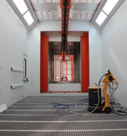 Moderne Lackiertechnik, Verkauf von Lakieranlagen in Würzburg
