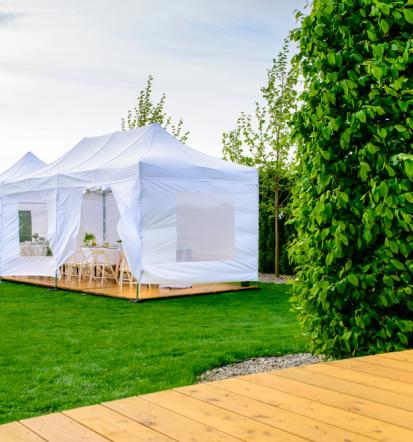 Gute Zeltvermietung in Grimoldsried