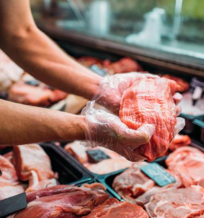 Verkauf von Frischfleisch in Esslingen