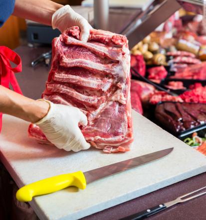 Verkauf von Fleischprodukten in Esslingen