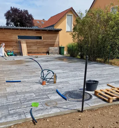 Guter Terrassenbau in Bach