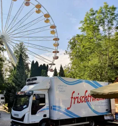 Professionelle Frischtransporte in Süddeutschland