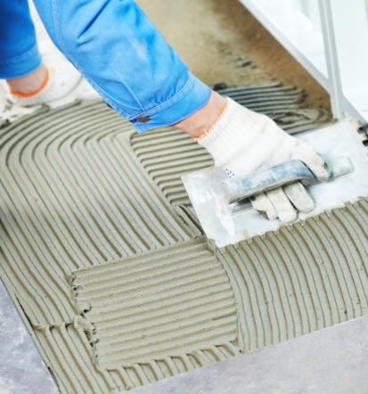 Top Verlegung von XXL-Fliesen, Mosaik und großformtigen Platten in Halle und Umgebung