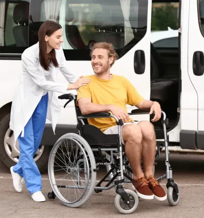 Patiententransport in Heppenheim und Umgebung