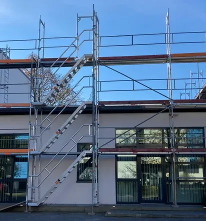 Kamingerüste für Schornstein und Fassade in Dasing