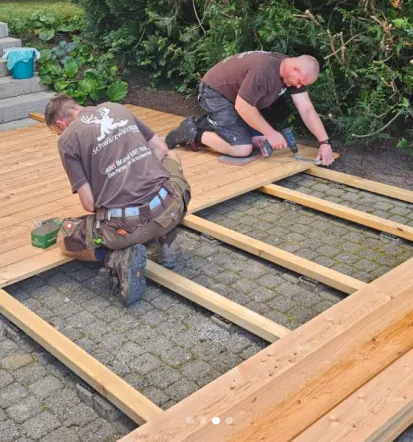 Profis für Terrassenbau und Heckenschnitt im Umkreis Breisgau