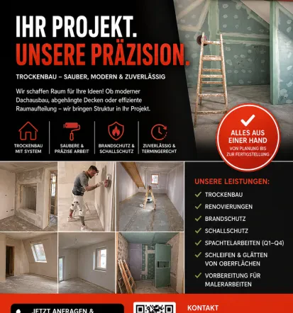 Beste Trockenbauarbeiten in Göppingen und Umgebung
