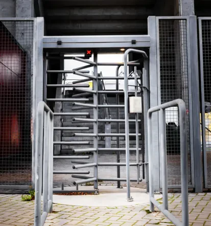 Moderne Drehkreuze in Kreises Borken