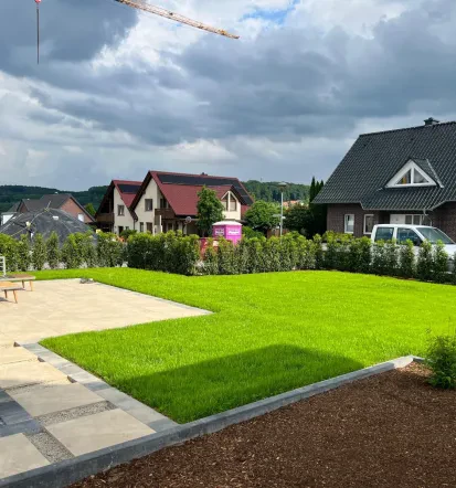 Schöne Gartengestaltung in Hagen am Teutoburger Wald