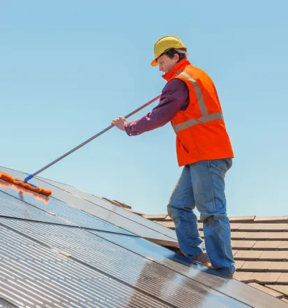 Die beste Solarparkreinigung bundesweit
