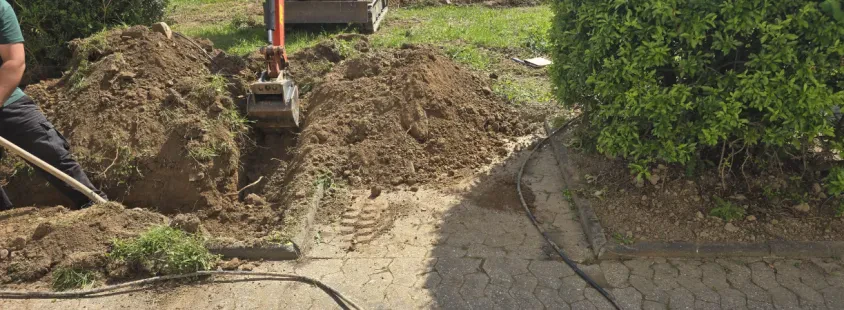 Fachgerechte Erd- und Baggerarbeiten für Gartenbauprojekte in Rheinland-Pfalz