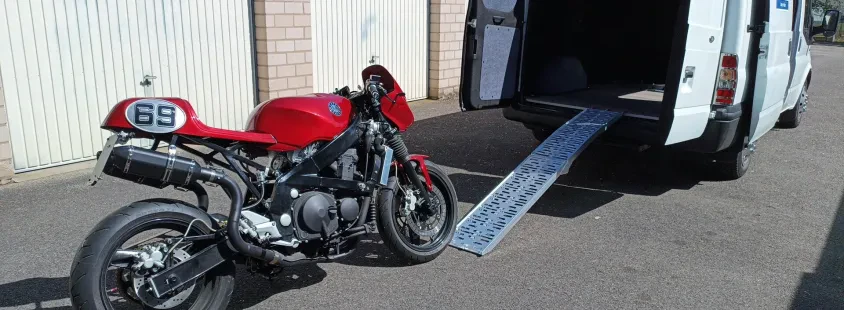 Professioneller Motorradtransport Rhein-Kreis Neuss