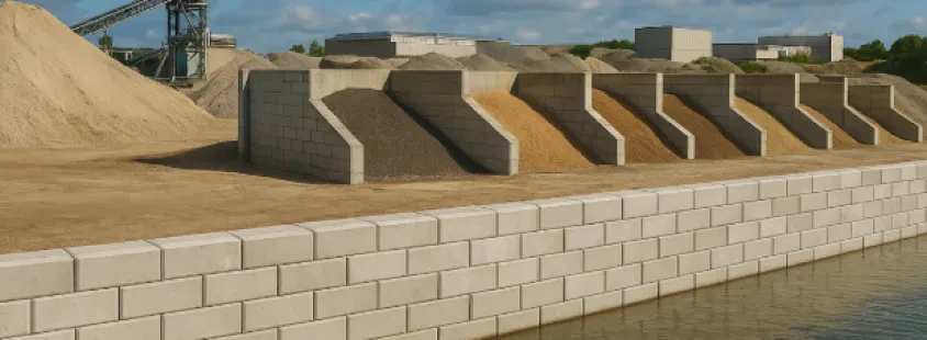 Modulare Betonblöcke für Industrie und Landwirtschaft in Baden-Württemberg