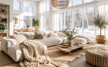 Ideen für die Wohnungsrenovierung im Winter, die sofort für mehr Gemütlichkeit sorgen