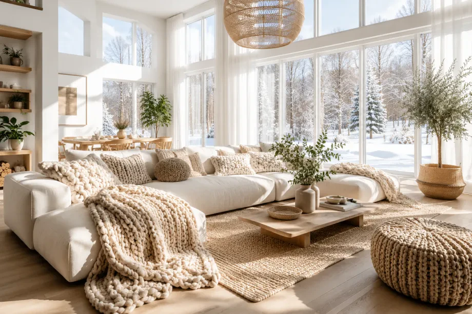 Ideen für die Wohnungsrenovierung im Winter, die sofort für mehr Gemütlichkeit sorgen