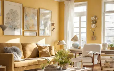 Farben im Zuhause beeinflussen auch die Gesamtwirkung eines Raumes