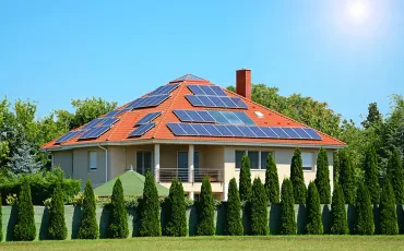 Photovoltaikanlage mit Solarzellen
