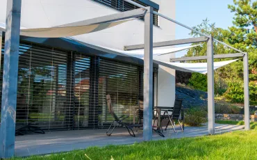 Außenjalousien aus Aluminium
